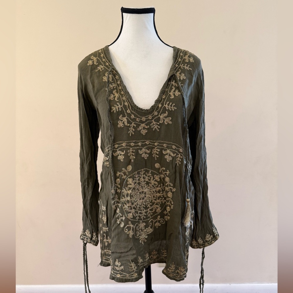 Lucky & Coco - Olive Green Tunic - Picture 2 of 8